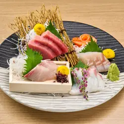 ペーさんお任せお造り5種盛り合わせ