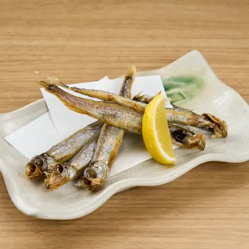 ししゃもの唐揚げ