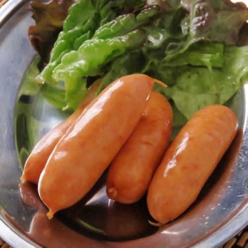 目玉焼き付きウインナー