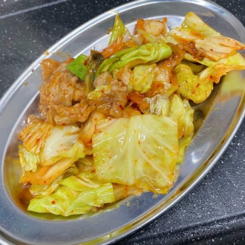 豚キムチ炒め