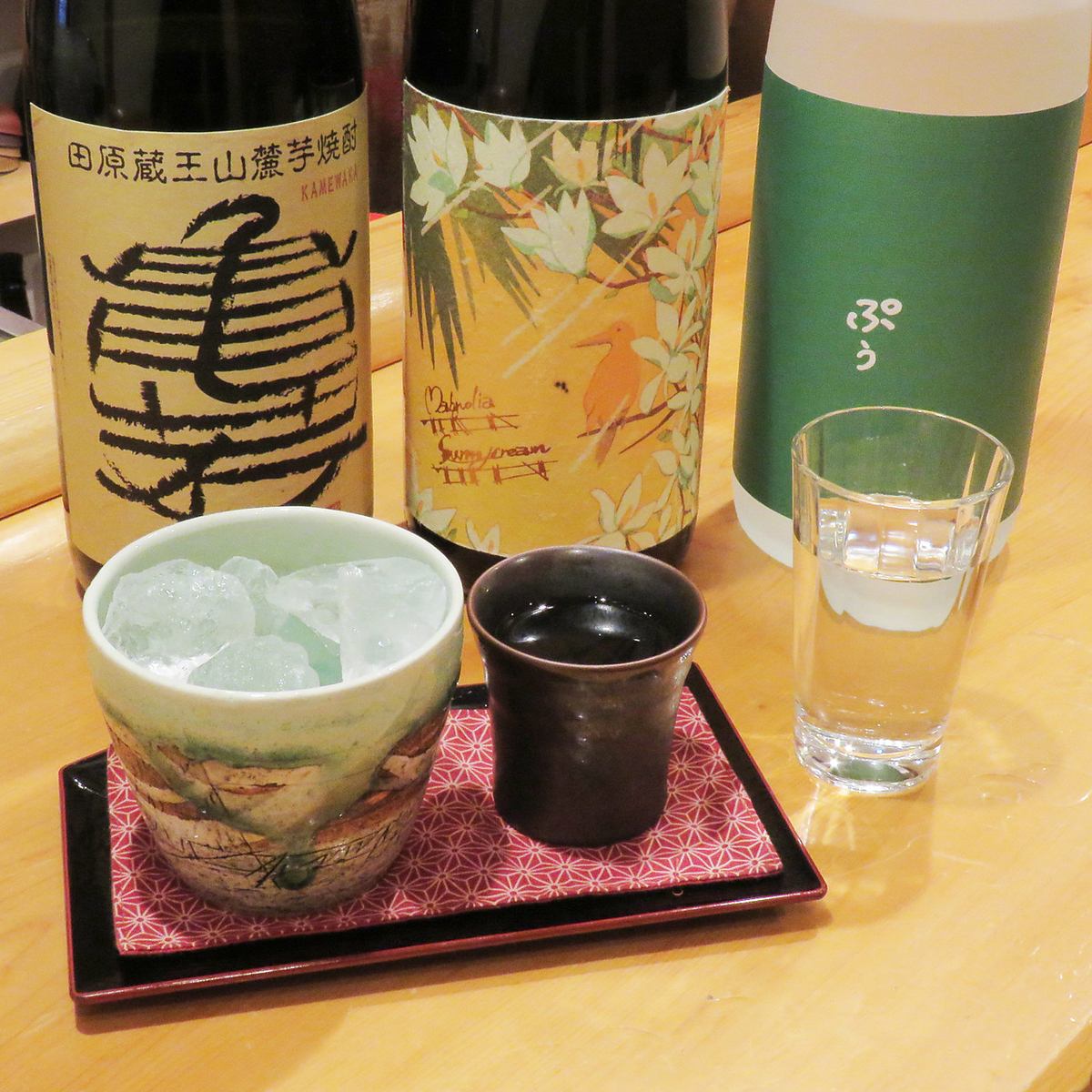 選び抜かれた焼酎120種♪