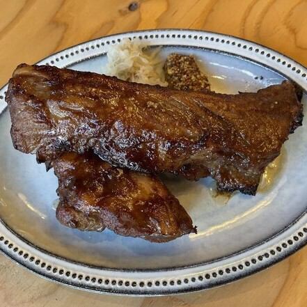 国産豚のジャンボスペアリブ BBQソース