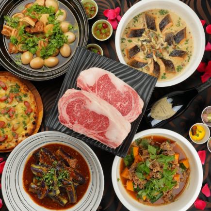 和牛食べ放題 ディナービュッフェ開催【土日祝限定】大人5,500円 小人3,300円 税込