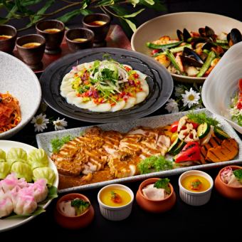 2025夏【120分飲み放題付】大皿シェアプラン~