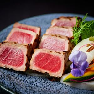 근대 참치 구이와 겨울 야채와 함께