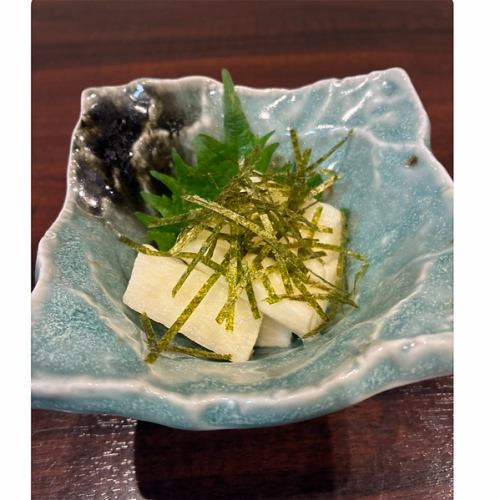 長芋わさび漬け