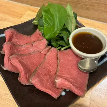 【季節のコース(熊本産黒毛和牛ローストビーフ)】2時間飲み放題付き♪全7品/6,500円⇒6,000円
