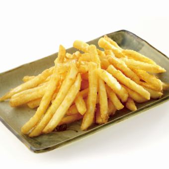 French fries (salt), (corn potage)