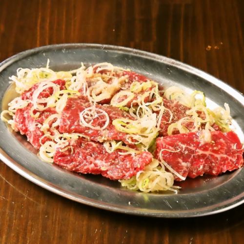 にんにくネギ塩牛ハラミ