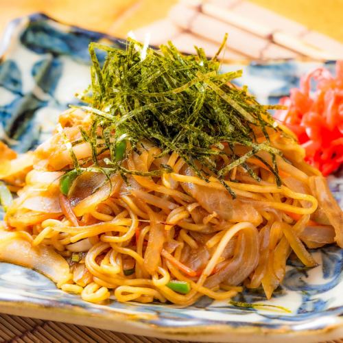 昔ながらのソース焼そば