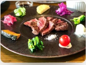 【ランチメニュー】佐賀県産伊万里牛赤身ステーキ