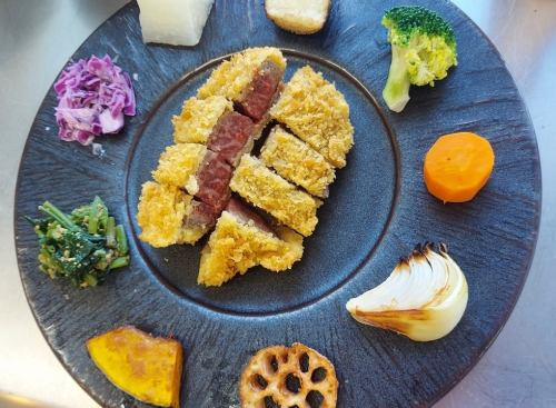 【ランチメニュー】伊万里牛カツ