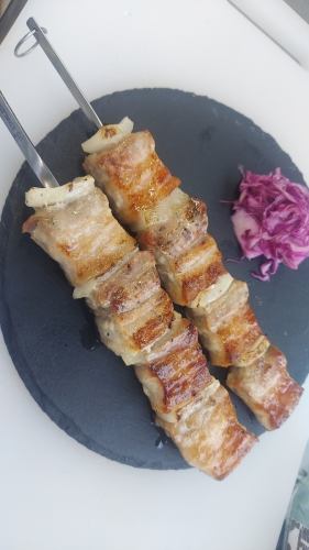 厚切りひかり豚バラ串