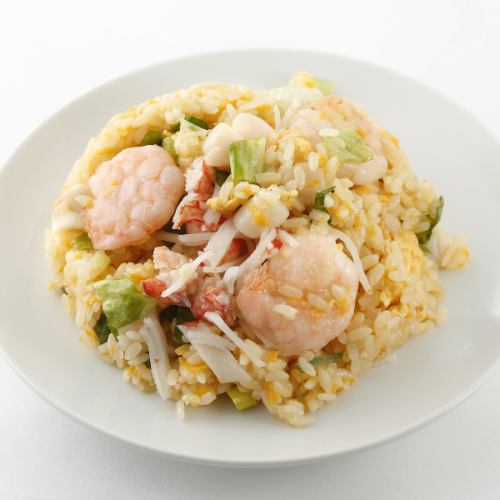 Seafood fried rice / Takana fried rice / Kakubori rice bowl / Chinese rice bowl