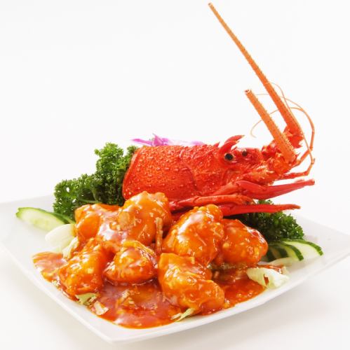 Luxurious Ise lobster dishes and shark fin dishes ♪
