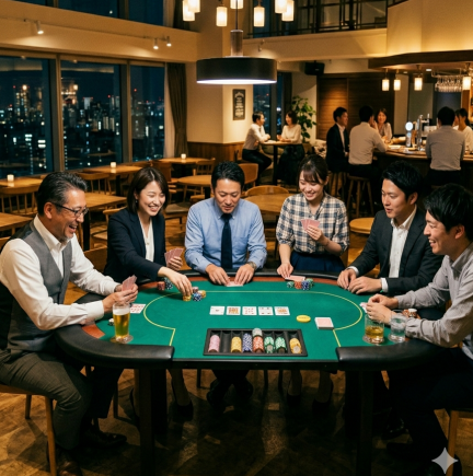 【初心者おすすめ！】CASINOゲームで二次会プラン