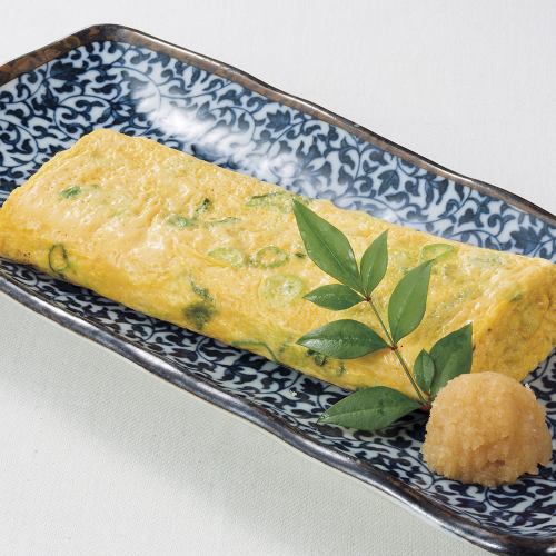 Kyo Kujo green onion-rich omelet roll