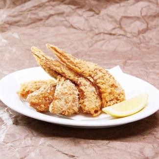 国産鶏手羽唐揚げ　＜一本＞