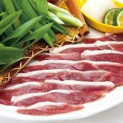 京鴨肉とたっぷり葱の鉄板焼　＜一人前＞