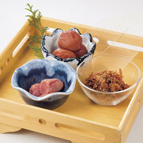 【ごはんのお供】福寿梅　＜二ヶ＞/生たらこ/湯葉ちりめん/京新香