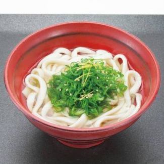 ぶっかけ減農薬九条葱うどん