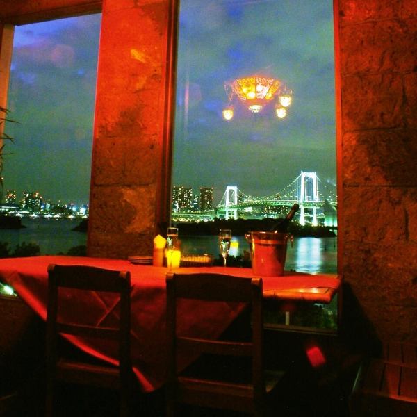 [1 to 8 people OK] If the weather is nice, enjoy the popular night view of Rainbow Bridge and Tokyo Tower.Private rooms are first come, first served, so early reservations are the correct answer!
