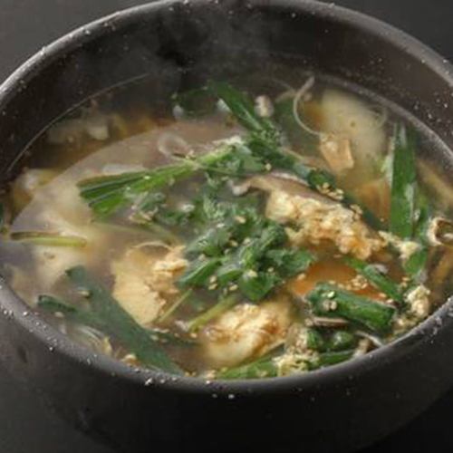 鸡蛋汤/海带汤/蔬菜汤