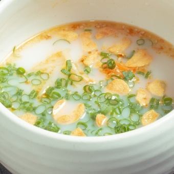 ニンニク葱スープ