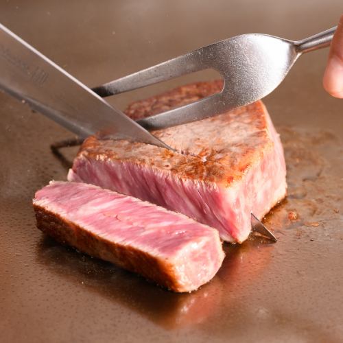 [Experience the skilled techniques!] Steak course <11,000 yen including tax>, Chef's choice course <16,500 yen>