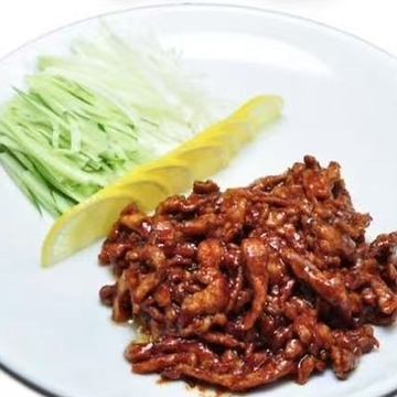 豚肉の甘味噌炒め