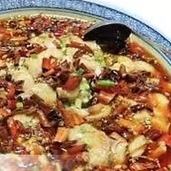 白身魚の四川風麻辣煮込み/豚肉の四川風麻辣煮込み　各