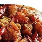 鶏肉の四川風炒め/ホルモンの四川風炒め