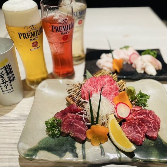 プレミアムモルツの神泡はお肉と相性抜群です！ご一緒にどうぞ！