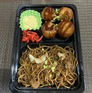 焼きそば・たこ焼きペアセット