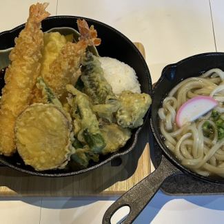 焼き天丼定食【松】