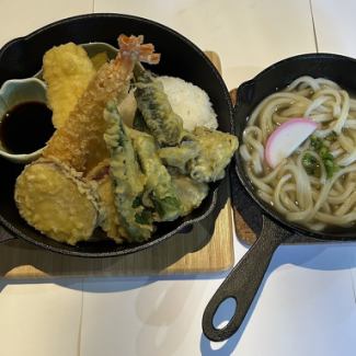 焼き天丼定食【竹】