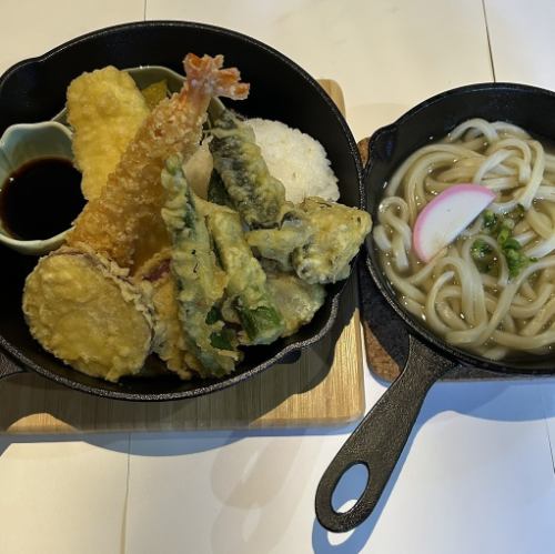 焼き天丼定食【竹】