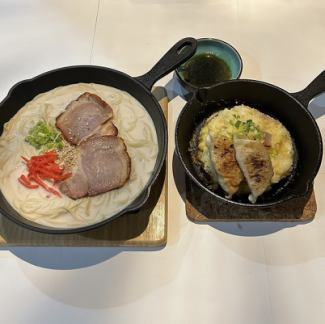 豚骨ラーメン定食
