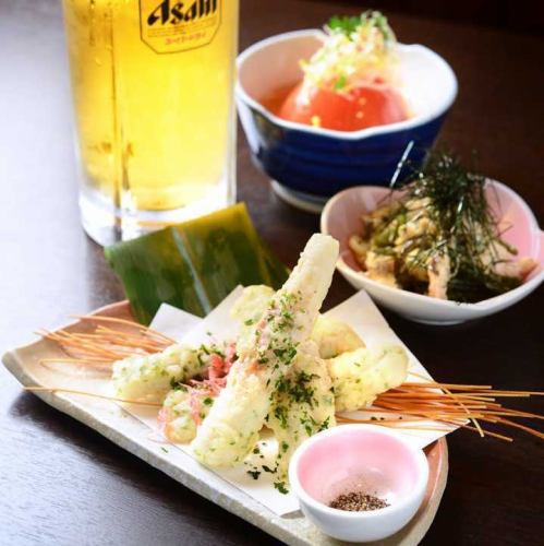 ちくわの磯辺揚げ