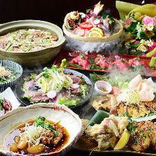 こだわり食材を使用したコース料理をお楽しみください！