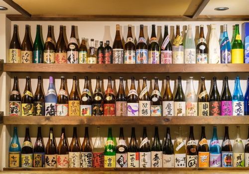 We are proud of our store! A wide variety of shochu ★
