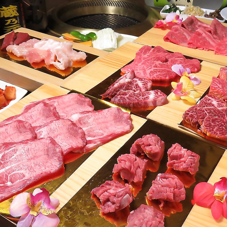 고기의 유통 업체가 직접 다루는 가게! 품평회에서 수많은 상을 수상한 고기