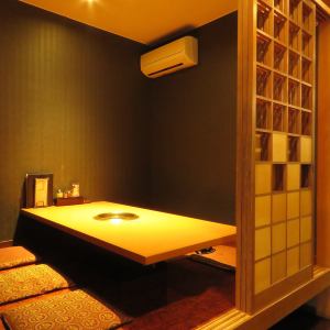 Private room seat on the first floor.Please talk with your family and friends♪ We also regularly change the air, so please relax.