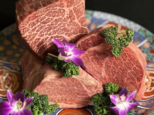 Enjoy the deliciousness of aged Wagyu beef.