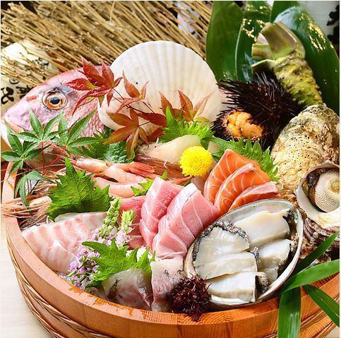 The specialty, "Kuukaimori" is the ultimate dish to taste the sea.We offer only carefully selected authentic items.