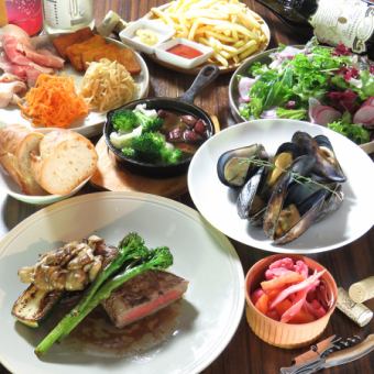 [\3500 course] ★ Meals only ★ All 6 dishes 3,500 yen (tax included)