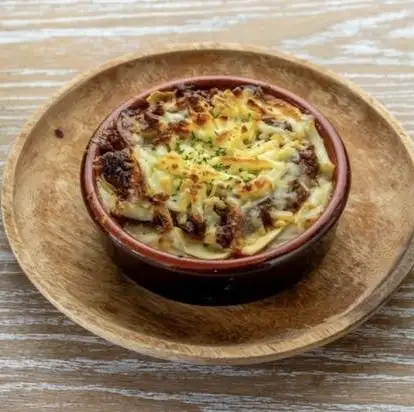 自家製ミートソースのポテトグラタン