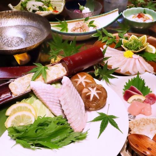 Aoi Course: Sashimi, shabu-shabu, and more! Includes 3 hours of all-you-can-drink for 6,000 yen