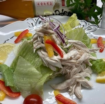 蒸鸡肉沙拉