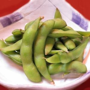 Edamame/Plum cartilage/Pickled firefly squid/Chanja/Octopus with wasabi